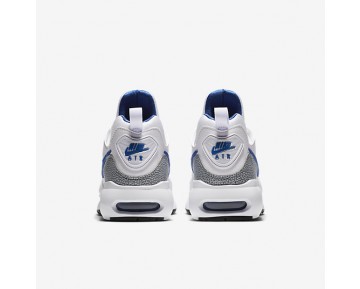 Chaussure Nike Air Max Prime Pour Homme Lifestyle Blanc/Gris Loup/Noir/Bleu International_NO. 876068-101