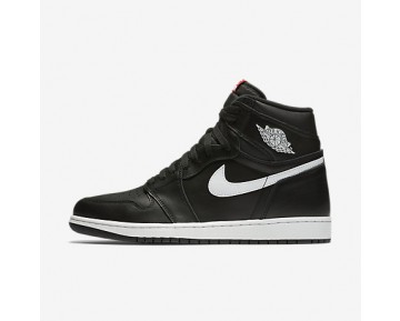 Chaussure Nike Jordan 1 Retro High Og Pour Homme Lifestyle Noir/Noir/Blanc_NO. 555088-011