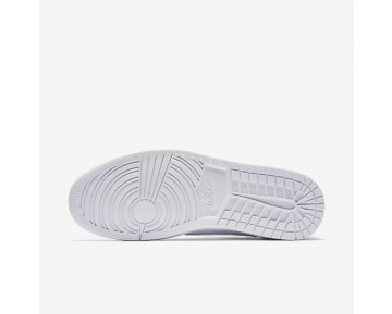 Chaussure Nike Air Jordan 1 Retro Low Og Premium Pour Homme Lifestyle Blanc/Blanc/Brun Vachette_NO. 905136-100