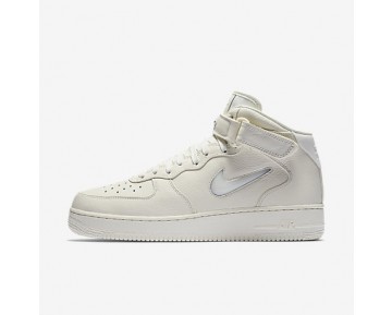Chaussure Nike Lab Air Force 1 Mid Jewel Pour Homme Lifestyle Voile/Voile/Voile_NO. 941913-100