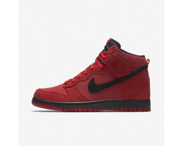 Chaussure Nike Dunk High Pour Homme Lifestyle Rouge Sportif/Noir_NO. 904233-600