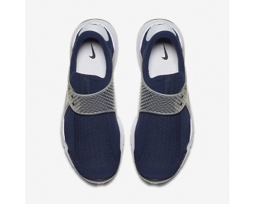Chaussure Nike Sock Dart Pour Homme Lifestyle Bleu Nuit Marine/Gris Moyen/Blanc/Noir_NO. 819686-400