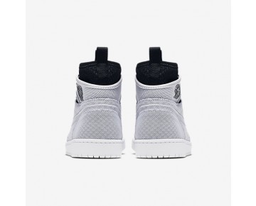 Chaussure Nike Jordan 1 Retro Ultra High Pour Homme Lifestyle Blanc/Noir/Platine Pur/Pièce D'Or Métallisé_NO. 844700-132