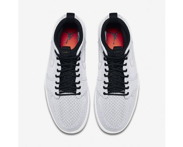 Chaussure Nike Jordan 1 Retro Ultra High Pour Homme Lifestyle Blanc/Noir/Platine Pur/Pièce D'Or Métallisé_NO. 844700-132