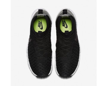 Chaussure Nike Air Footscape Magista Flyknit Pour Homme Lifestyle Noir/Gris Foncé/Volt/Noir_NO. 816560-003