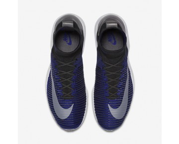 Chaussure Nike Zoom Mercurial Flyknit Pour Homme Lifestyle Bleu Royal Profond/Noir/Platine Pur/Gris Foncé_NO. 844626-004