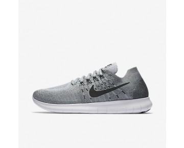 Chaussure Nike Free Rn Flyknit 2017 Pour Homme Running Gris Loup/Anthracite/Gris Froid/Noir_NO. 880843-002