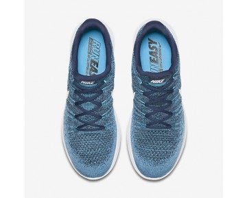 Chaussure Nike Lunarepic Low Flyknit 2 Pour Homme Running Bleu Binaire/Bleu Chlorine/Brouillard D'Océan/Blanc_NO. 863779-402