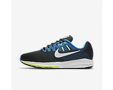 Chaussure Nike Air Zoom Structure 20 Pour Homme Running Noir/Bleu Photo/Vert Ombre/Blanc_NO. 849576-004