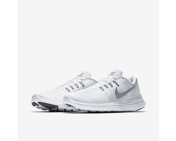 Chaussure Nike Flex 2017 Rn Pour Homme Running Blanc/Platine Pur/Gris Froid_NO. 898457-100