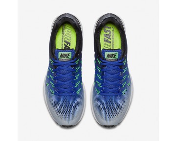 Chaussure Nike Air Zoom Pegasus 33 Pour Homme Running Bleu Souverain/Gris Loup/Noir/Blanc_NO. 831352-008