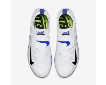 Chaussure Nike Zoom Pole Vault Ii Pour Homme Running Blanc/Bleu Coureur/Noir_NO. 317404-100