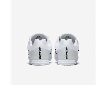 Chaussure Nike Zoom Rival D 9 Pour Homme Running Blanc/Bleu Coureur/Noir_NO. 806556-100