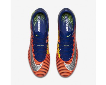 Chaussure Nike Mercurial Vapor Xi Fg Pour Homme Football Bleu Royal Profond/Cramoisi Total/Zeste D'Agrumes/Chrome_NO. 831958-408