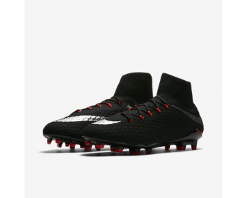 Chaussure Nike Hypervenom Phatal 3 Df Fg Pour Homme Football Noir/Noir/Anthracite/Argent Métallique_NO. 852554-001