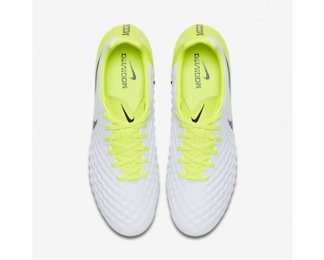 Chaussure Nike Magista Onda Ii Fg Pour Homme Football Blanc/Volt/Platine Pur/Noir_NO. 844411-109