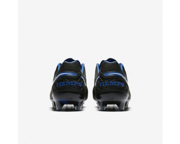 Chaussure Nike Tiempo Legend Vi Fg Pour Homme Football Noir/Bleu Électrique/Blanc/Blanc_NO. 819177-014