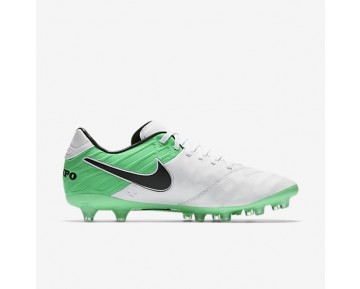 Chaussure Nike Tiempo Legacy Ii Ag-Pro Pour Homme Football Blanc/Vert Electro/Noir_NO. 844397-103