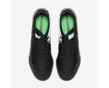 Chaussure Nike Tiempo Mystic V Tf Pour Homme Football Noir/Blanc/Vert Electro/Noir_NO. 819224-002