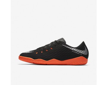 Chaussure Nike Hypervenomx Phelon 3 Ic Pour Homme Football Noir/Noir/Anthracite/Argent Métallique_NO. 852563-001