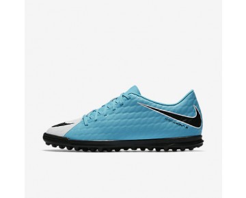 Chaussure Nike Hypervenomx Phade 3 Tf Pour Homme Football Blanc/Bleu Photo/Bleu Chlorine/Noir_NO. 852545-104