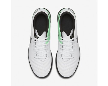 Chaussure Nike Tiempo Rio Iii Ic Pour Homme Football Blanc/Vert Electro/Noir_NO. 819234-103