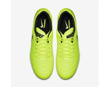 Chaussure Nike Tiempo Genio Ii Leather Ag-Pro Pour Homme Football Volt/Volt/Noir_NO. 844399-707