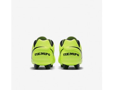 Chaussure Nike Tiempo Genio Ii Leather Ag-Pro Pour Homme Football Volt/Volt/Noir_NO. 844399-707