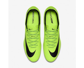 Chaussure Nike Mercurial Vapor Xi Fg Pour Homme Football Vert Électrique/Citron Flash/Blanc/Noir_NO. 831958-303
