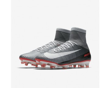 Chaussure Nike Mercurial Superfly V Fg Pour Homme Football Gris Loup/Platine Pur/Infrarouge/Blanc_NO. 852512-010