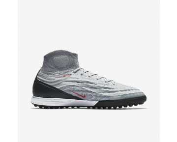 Chaussure Nike Magistax Proximo Ii Tf Pour Homme Football Gris Froid/Noir/Gris Loup/Rouge Intense_NO. 843958-060