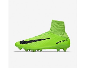 Chaussure Nike Mercurial Veloce Iii Dynamic Fit Ag-Pro Pour Homme Football Vert Électrique/Citron Flash/Blanc/Noir_NO. 831960-303