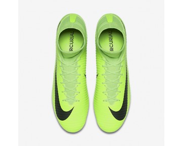Chaussure Nike Mercurial Veloce Iii Dynamic Fit Fg Pour Homme Football Vert Électrique/Citron Flash/Blanc/Noir_NO. 831961-303