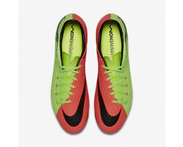 Chaussure Nike Hypervenom Phelon 3 Fg Pour Homme Football Vert Électrique/Hyper Orange/Volt/Noir_NO. 852556-308