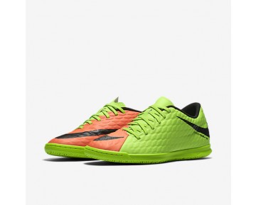 Chaussure Nike Hypervenomx Phade 3 Ic Pour Homme Football Vert Électrique/Hyper Orange/Volt/Noir_NO. 852543-308