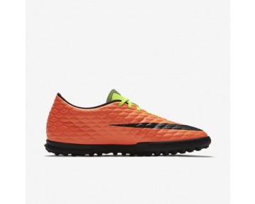 Chaussure Nike Hypervenomx Phade 3 Tf Pour Homme Football Vert Électrique/Hyper Orange/Volt/Noir_NO. 852545-308
