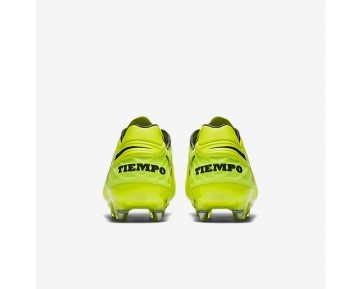 Chaussure Nike Tiempo Legend Vi Sg-Pro Pour Homme Football Volt/Volt/Noir_NO. 819680-707