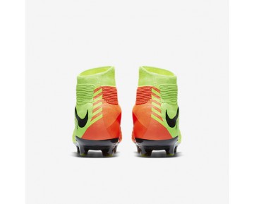 Chaussure Nike Hypervenom Phantom 3 Df Ag-Pro Pour Homme Football Vert Électrique/Hyper Orange/Volt/Noir_NO. 852550-308