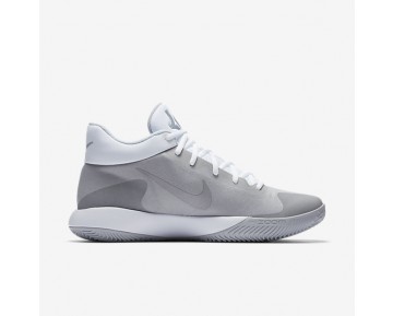 Chaussure Nike Kd Trey 5 V Pour Homme Basketball Blanc/Platine Pur/Chrome_NO. 897638-100