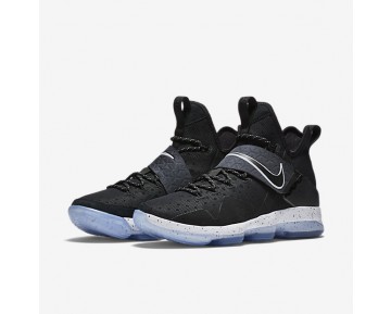 Chaussure Nike Lebron Xiv Ep Pour Homme Basketball Noir/Glacier/Blanc_NO. 921084-002