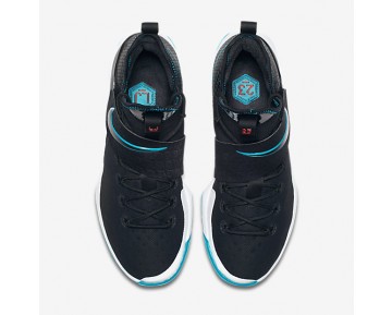 Chaussure Nike Lebron Xiv Pour Homme Basketball Noir/Bleu Verre/Noir_NO. 943323-002